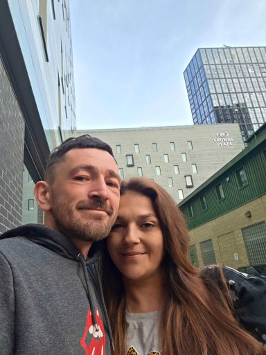 Kevin Emery Musical Artist and my future wife Mary Ortiz